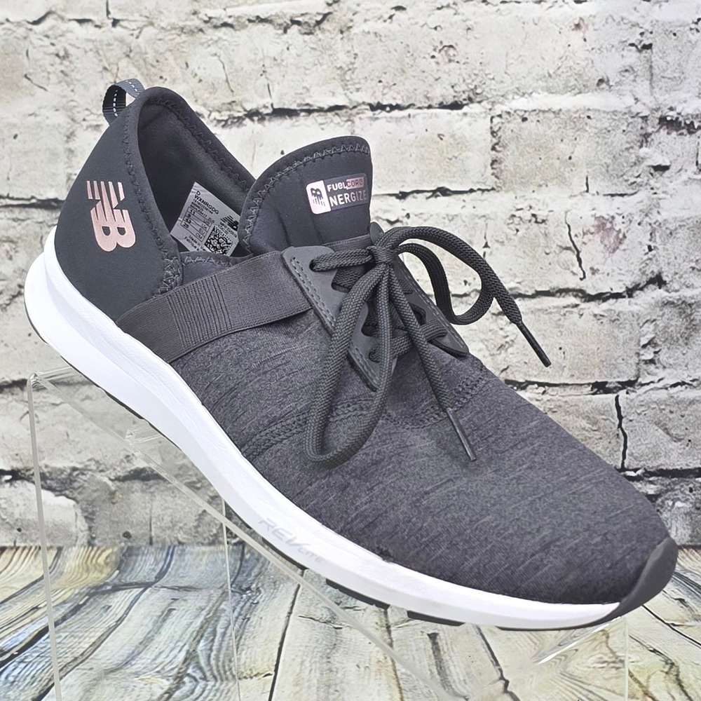 New Balance FuelCore Nergize Shoes Womens 11 D Grey Rose Gold Training Sneakers